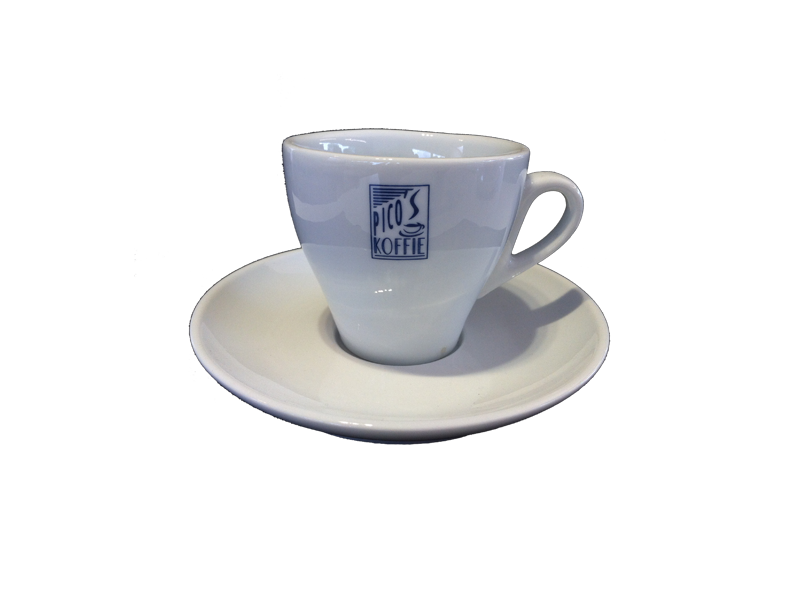 Pico's Koffie tas, ondertas en lepeltje